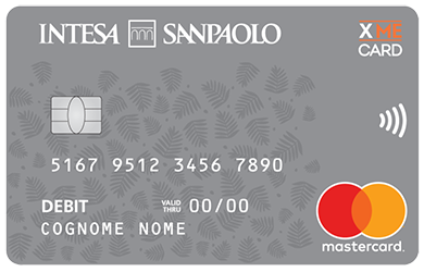 Carta di debito XME Card – Intesa Sanpaolo